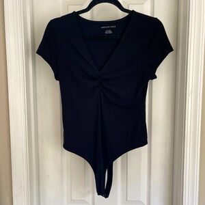 Ribbed American Eagle Body Suit